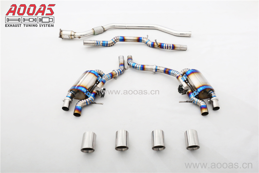 Porsche Macan 2.0T All SS304 / Front Pipe +Titanium /Valvetronic Catback System